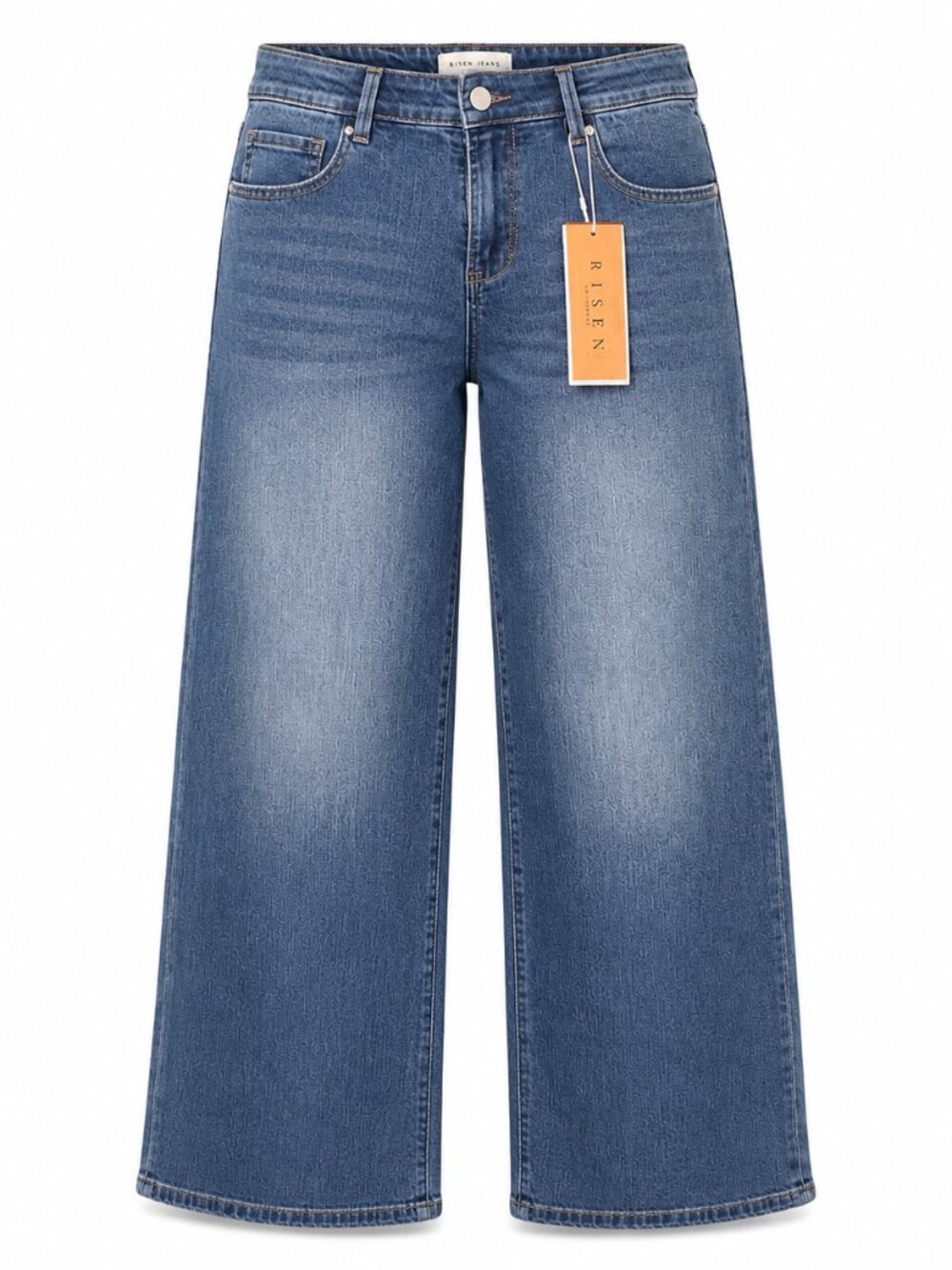 RISEN Slouchy Baggy Wide Leg Jeans New 7/28